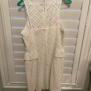 Lilly Pulitzer white dress